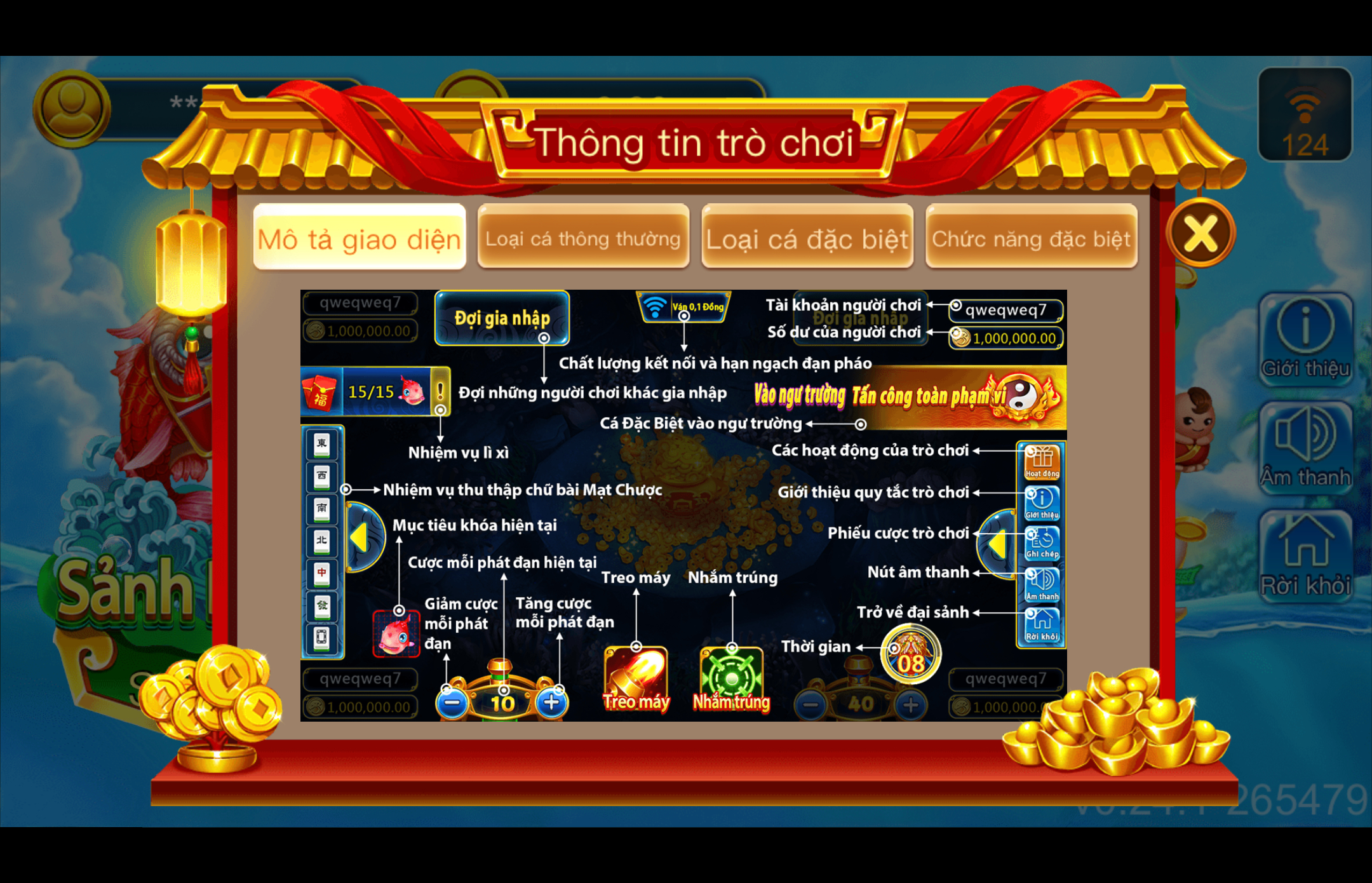 Các chơi vô cùng đơn giản