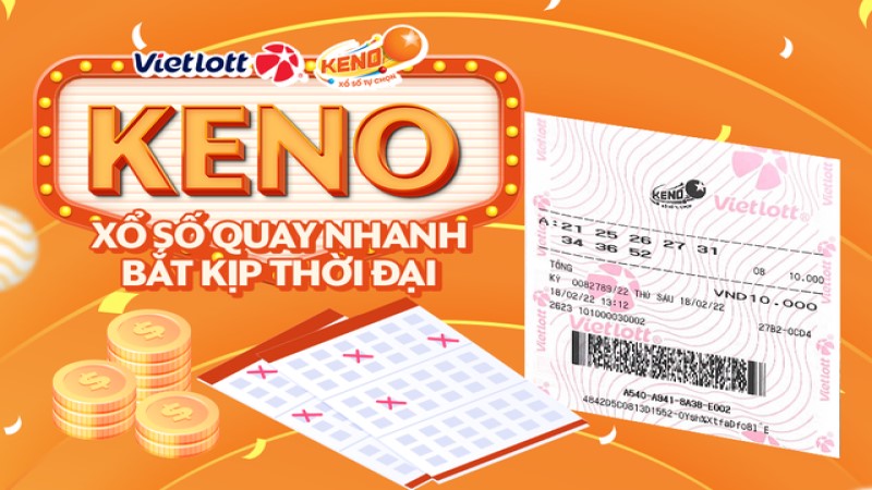 Thực hiện nuôi số khi chơi keno siêu tốc tại May88